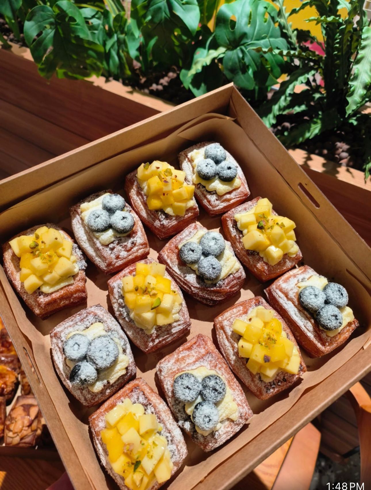 Mini Fruit Danish (Bundle of 6pcs Mango 6pcs Blueberry)